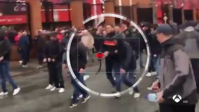 El cinturón, el 'arma' de moda entre los ultras: así fue la batalla de Anfield