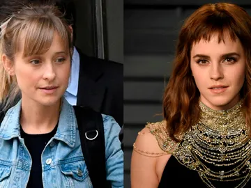 Allison Mack y Emma Watson Allison Mack y Emma Watson
