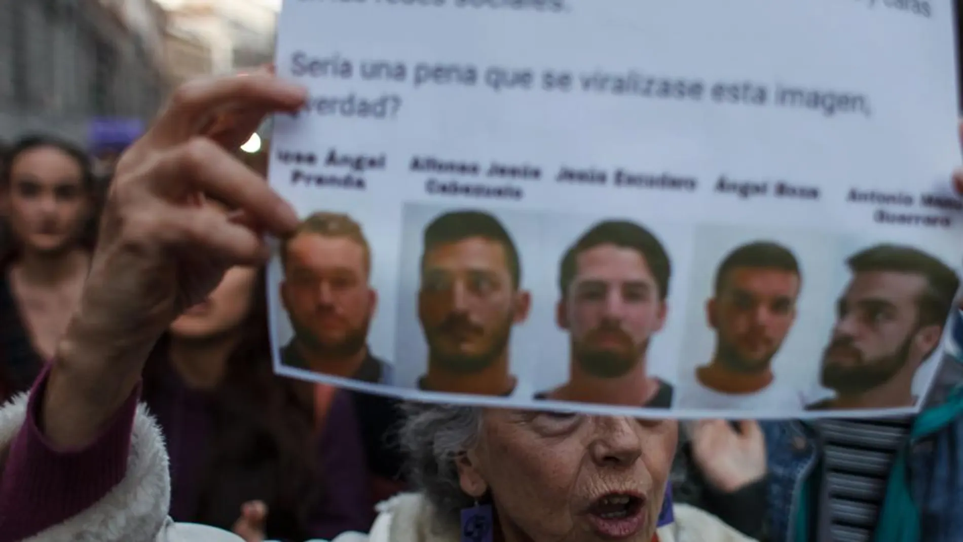 Imagen de los miembros de 'La Manada' Imagen de los miembros de 'La Manada'