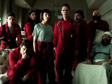 Los protagonistas de 'La casa de papel' Los protagonistas de 'La casa de papel'