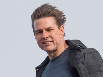 Tom Cruise en el rodaje de 'Misión: Imposible - Fallout'