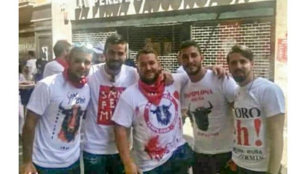 Miembros de 'La Manada'