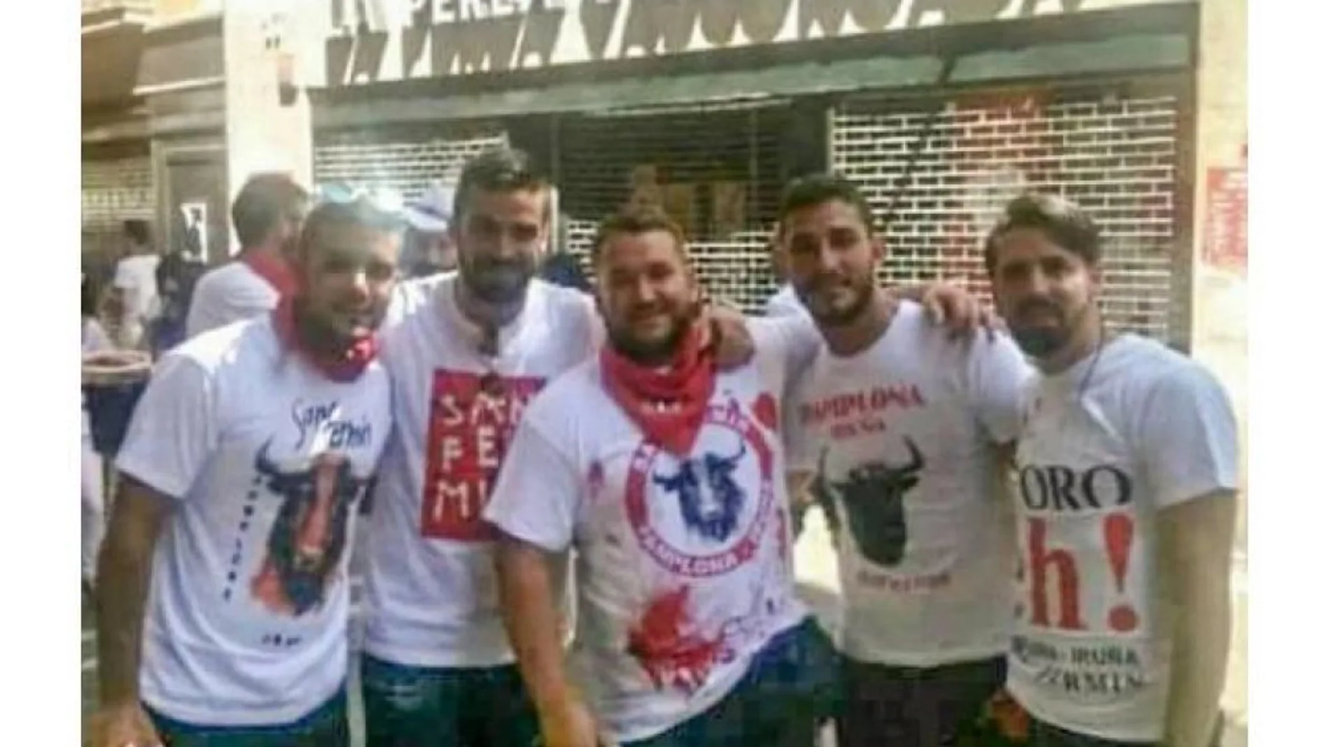 Miembros de 'La Manada' Miembros de 'La Manada'