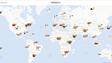 Mapamundi gastronómico