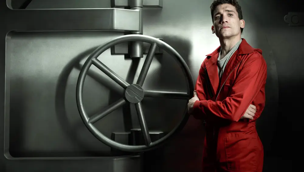 Jaime Lorente en 'La Casa de Papel' Jaime Lorente en 'La Casa de Papel'