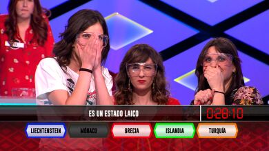 Las 'Princesas de Ceylán' superan a 'Los Lobos' en la primera fase de '¡Boom!' gracias a su intuición 