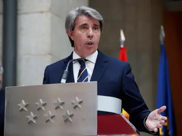 El presidente en funciones de la Comunidad de Madrid, Ángel Garrido El presidente en funciones de la Comunidad de Madrid, Ángel Garrido