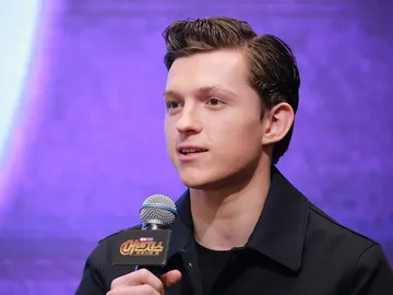 Tom Holland durante la gira promocional de 'Vengadores: Infinity War' Tom Holland durante la gira promocional de 'Vengadores: Infinity War'