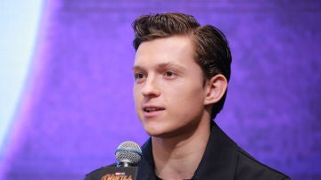 Tom Holland durante la gira promocional de 'Vengadores: Infinity War' Tom Holland durante la gira promocional de 'Vengadores: Infinity War'