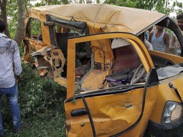 Accidente en la India