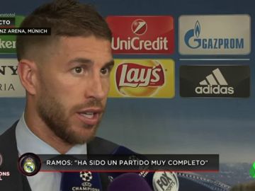 Sergio Ramos: "Todavía no hemos hecho nada, máximo respeto para el Bayern"