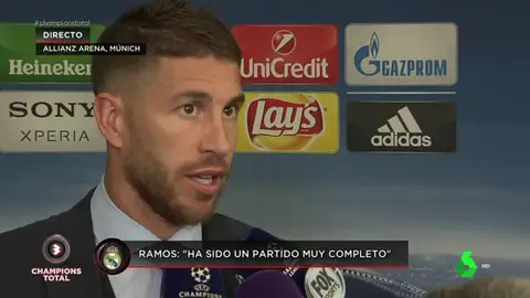 Sergio Ramos: "Todavía no hemos hecho nada, máximo respeto para el Bayern" Sergio Ramos: "Todavía no hemos hecho nada, máximo respeto para el Bayern"