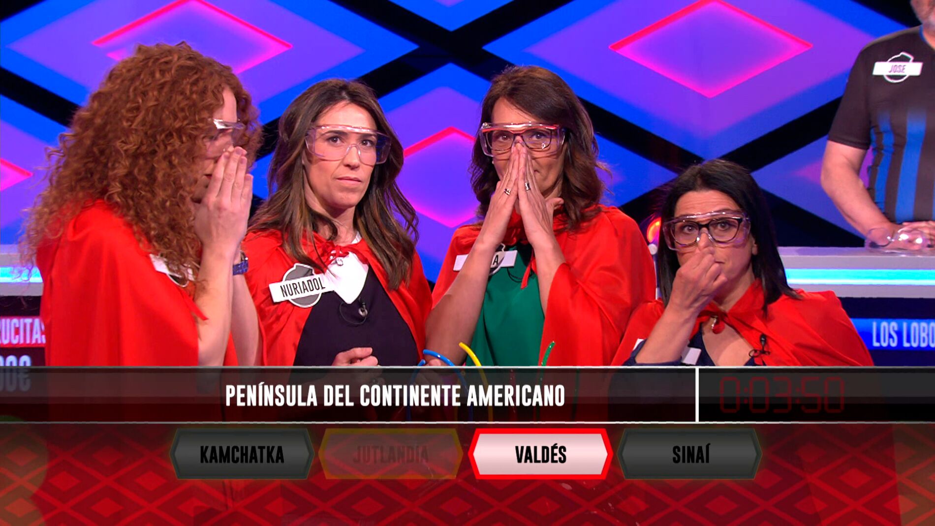 Las 'Caperucitas' en '&iexcl;Boom!'
