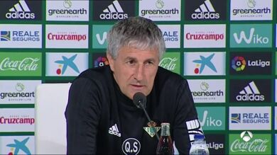 La respuesta de Quique Setién a Caparrós y los 