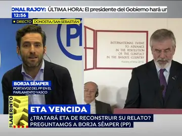 Borja Sémper, portavoz del PP en el Parlamento vasco Borja Sémper, portavoz del PP en el Parlamento vasco