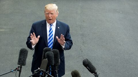 El presidente Estados Unidos, Donald Trump