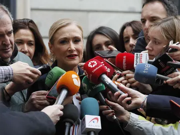 La expresidenta de la Comunidad de Madrid, Cristina Cifuentes La expresidenta de la Comunidad de Madrid, Cristina Cifuentes