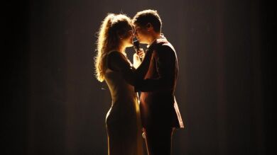 Primer ensayo de Amaia y Alfred representando a España en Eurovisión 2018 