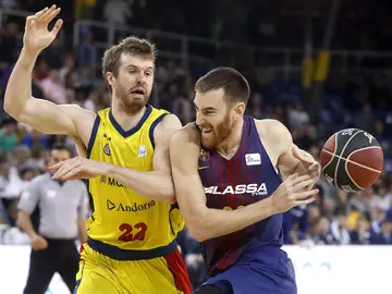 El Barcelona ante el MoraBanc El Barcelona ante el MoraBanc