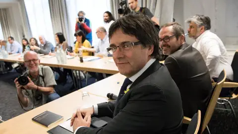 El expresidente de la Generalitat de Cataluña Carles Puigdemont El expresidente de la Generalitat de Cataluña Carles Puigdemont