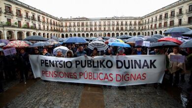Los jubilados vuelven a reclamar pensiones dignas en más de 30 marchas convocadas por toda España