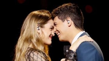 Amaia y Alfred en el segundo ensayo en Eurovisión