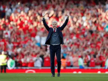 Wenger se despide de la afición del Arsenal Wenger se despide de la afición del Arsenal