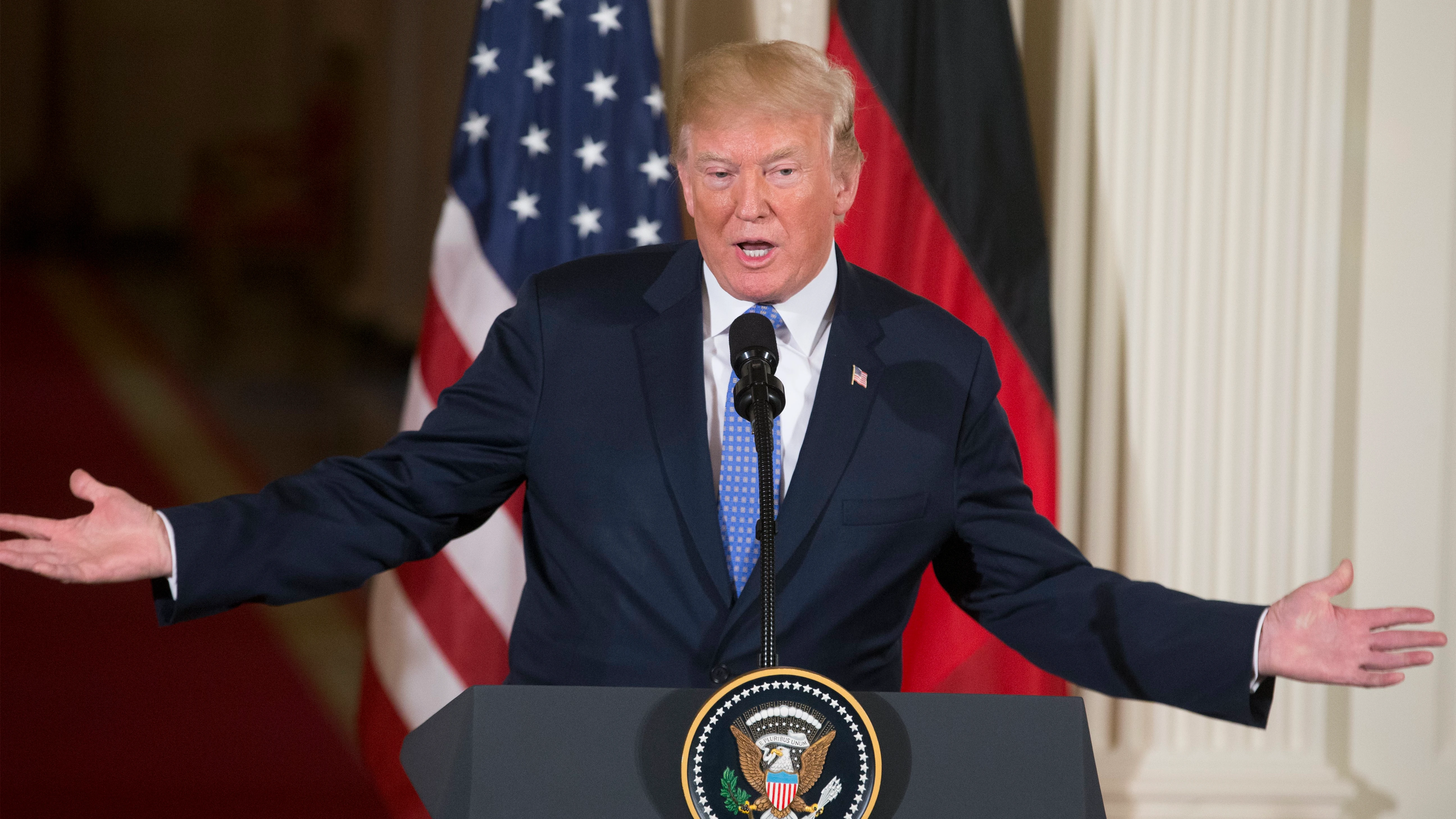 El presidente estadounidense, Donald J. Trump. El presidente estadounidense, Donald J. Trump.