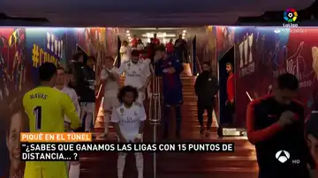 La frase de Piqué a Nacho en el túnel del Camp Nou La frase de Piqué a Nacho en el túnel del Camp Nou
