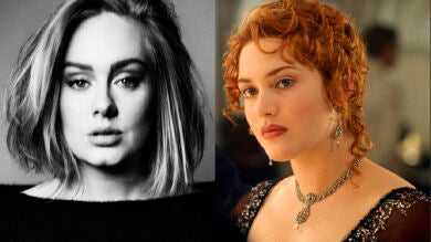 El increíble parecido de Adele con Kate Winslet en su fiesta de cumpleaños inspirada en 'Titanic'