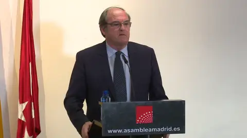 El portavoz del PSOE en la Asamblea de Madrid, Ángel Gabilondo El portavoz del PSOE en la Asamblea de Madrid, Ángel Gabilondo