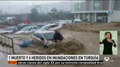Un muerto y seis heridos en las que se consideran las peores inundaciones en Turquía de los últimos 500 años
