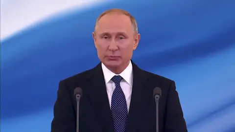 Putin toma posesión de su cuarto mandato al frente del Kremlin Putin toma posesión de su cuarto mandato al frente del Kremlin