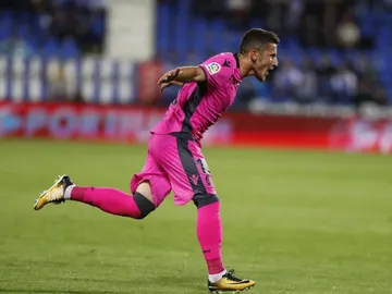 Bardhi celebra su gol ante el Leganés Bardhi celebra su gol ante el Leganés