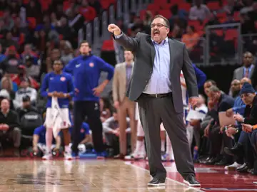 Stan Van Gundy, en un partido de los Detroit Pistons Stan Van Gundy, en un partido de los Detroit Pistons