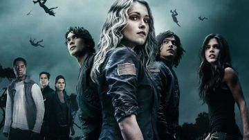 Algunos de los protagonistas de 'Los 100'