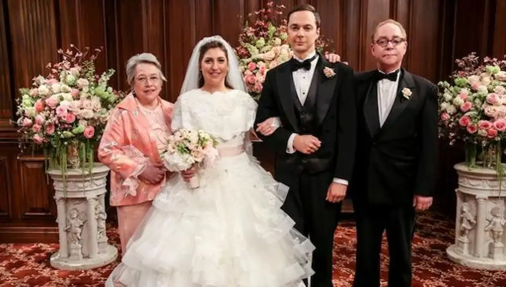 Así ha sido la boda de Amy y Sheldon en 'The Big Bang Theory'
