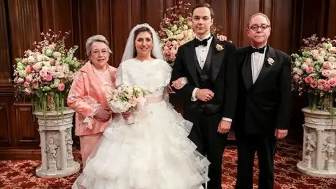 Así ha sido la boda de Amy y Sheldon en 'The Big Bang Theory' Así ha sido la boda de Amy y Sheldon en 'The Big Bang Theory'