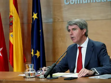 El presidente en funciones de la Comunidad de Madrid, Ángel Garrido El presidente en funciones de la Comunidad de Madrid, Ángel Garrido