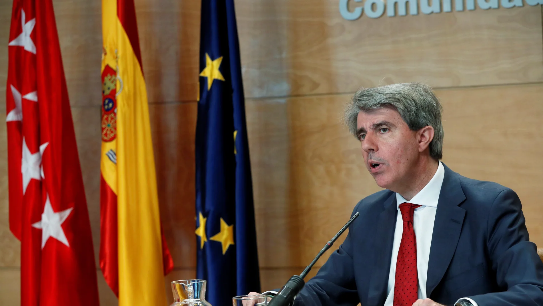 El presidente en funciones de la Comunidad de Madrid, Ángel Garrido El presidente en funciones de la Comunidad de Madrid, Ángel Garrido