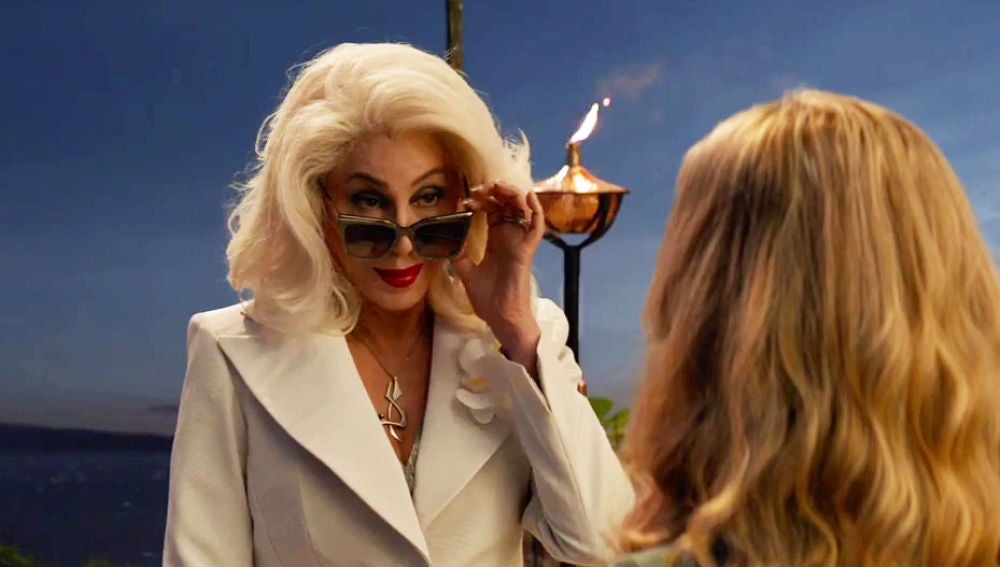 Cher en 'Mamma Mia! Una y otra vez'