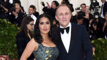Salma Hayek y Francois Henri Penault