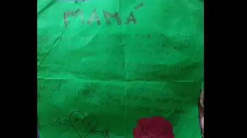 La carta que escribió el pequeño Maicol Rueda Álvarez antes de morir La carta que escribió el pequeño Maicol Rueda Álvarez antes de morir