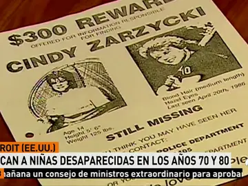 La Policía de Estados Unidos retoma la búsqueda de seis niñas que desaparecieron en los años 70 y 80 La Policía de Estados Unidos retoma la búsqueda de seis niñas que desaparecieron en los años 70 y 80