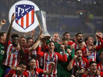 El Atlético de Madrid, campeón de la Europa League