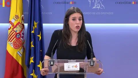Irene Montero ve coherente comprarse un chalet si es para vivir y no para especular Irene Montero ve coherente comprarse un chalet si es para vivir y no para especular