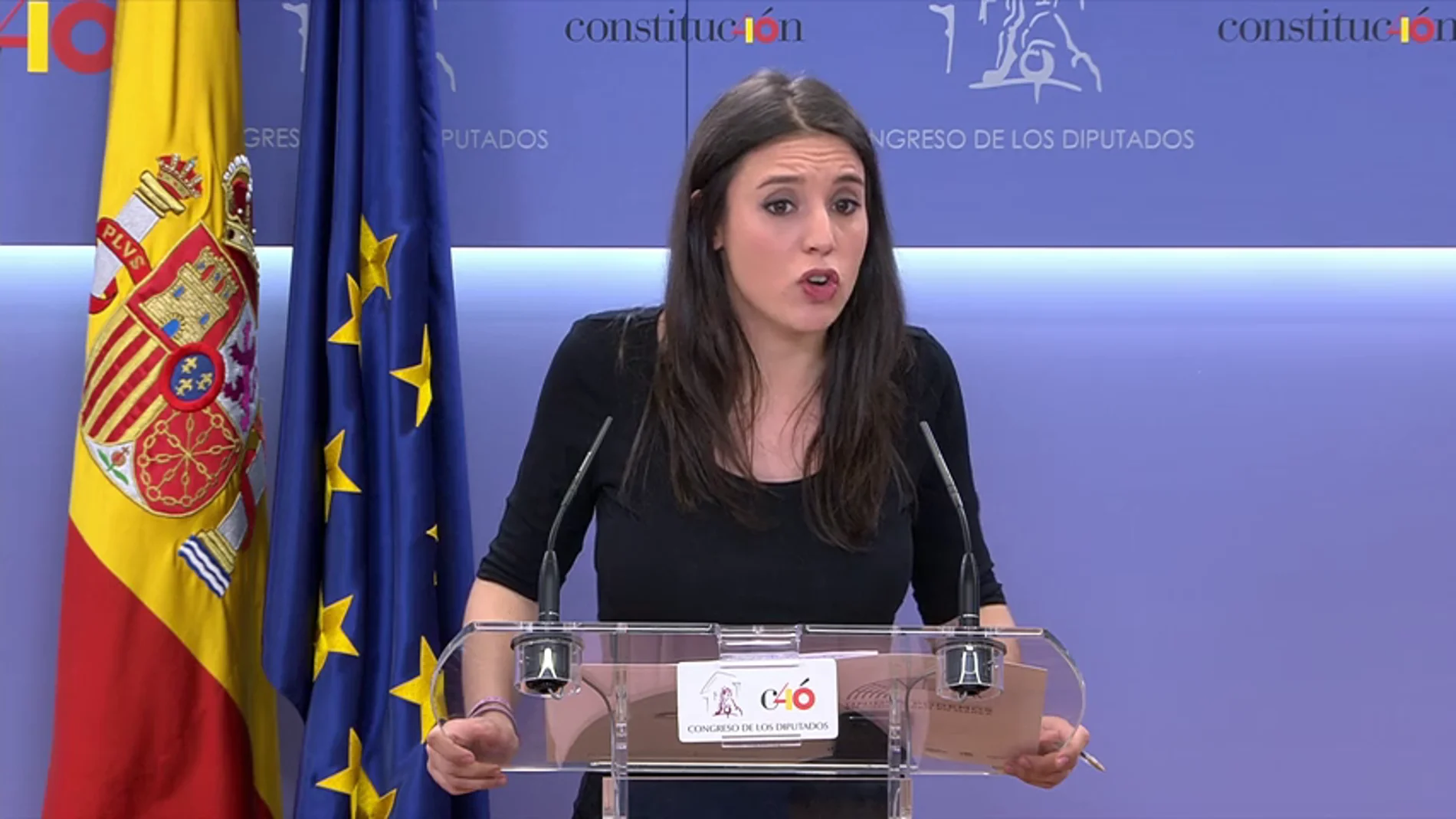 Irene Montero ve coherente comprarse un chalet si es para vivir y no para especular Irene Montero ve coherente comprarse un chalet si es para vivir y no para especular