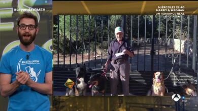 Dani Rovira se despide de Santiago, el hombre que amaba a los animales
