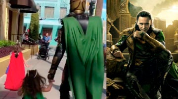 Loki y el apacible paseo por Disneyland