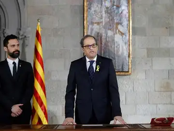 Quim Torra toma posesión Quim Torra toma posesión